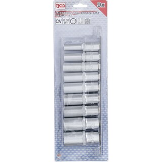 Foto 4 | Juego De Dados 1/2 | 10 - 24 Mm | 9 Pz | Bgs 5253