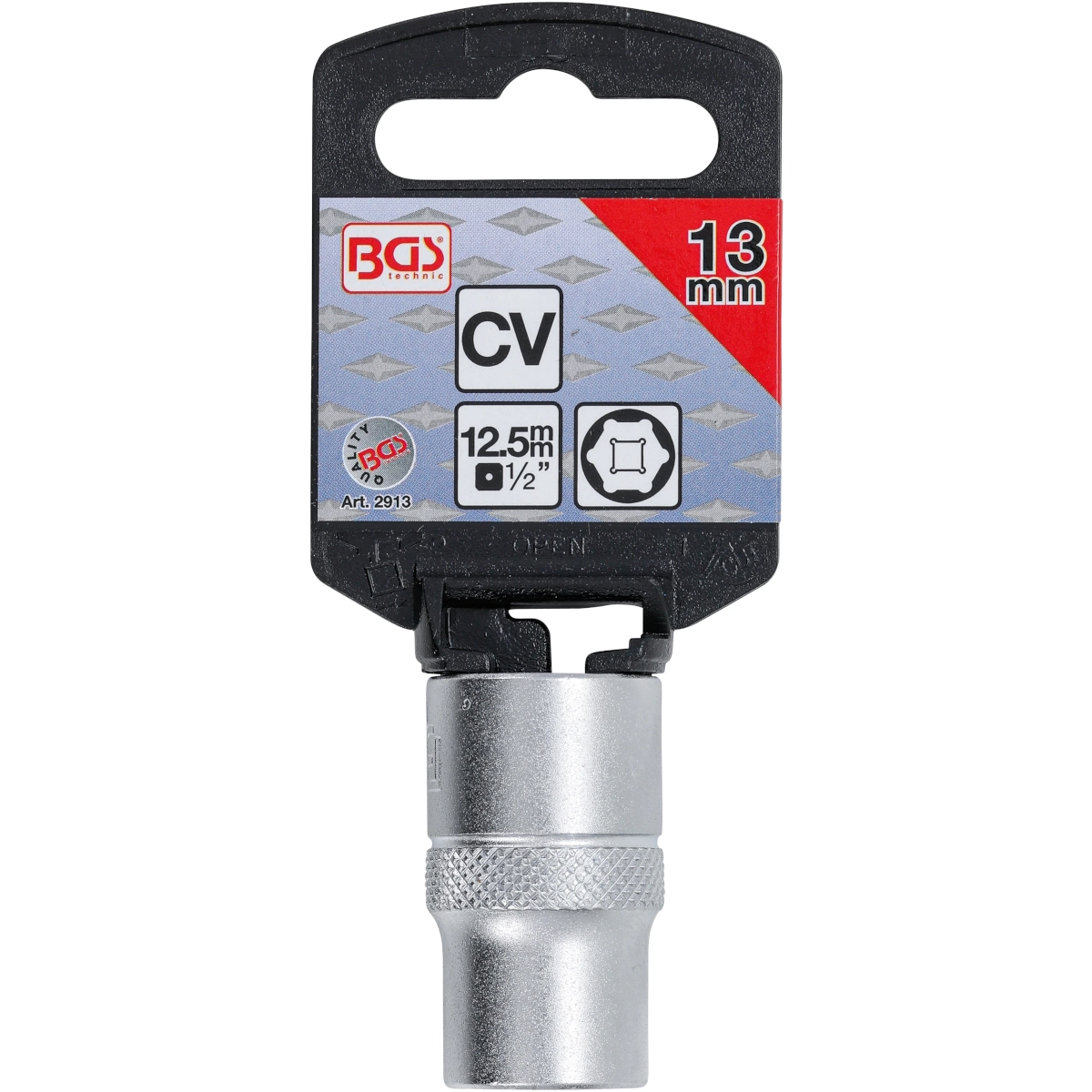 Foto 2 | Dado Hexagonal | Entrada 1/2'' | 13 Mm | Bgs 2913