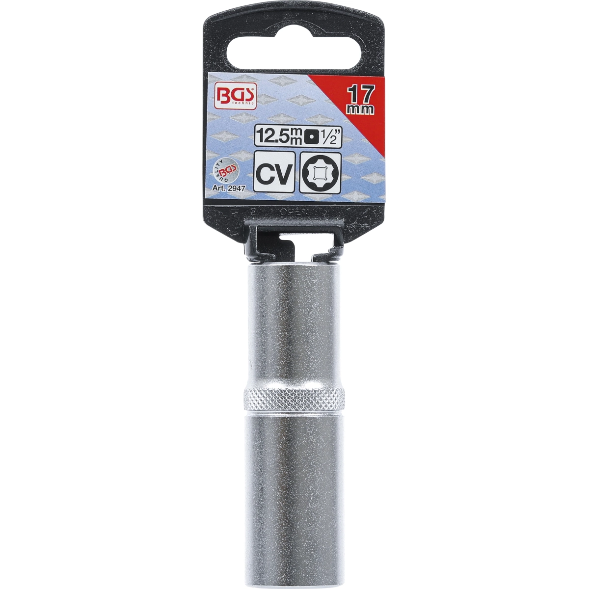 Foto 4 pulgar | Dado Largo Super Lock | Entrada 1/2'' | 17 Mm | Bgs 2947