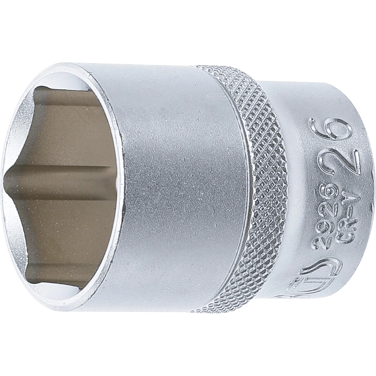 Dado Hexagonal | Entrada 1/2'' | 26 Mm | Bgs 2926