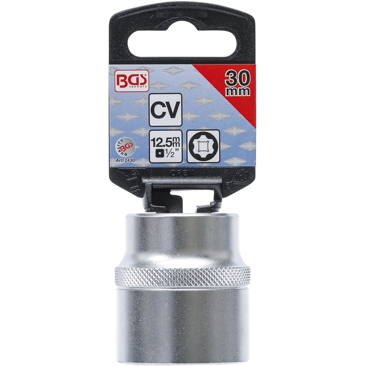 Foto 4 pulgar | Dado Super Lock | Entrada 1/2'' | 30 Mm | Bgs 2430
