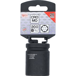Foto 3 | Dado Impacto Hexagonal | Entrada 3/4'' | 26 Mm | Bgs 5626
