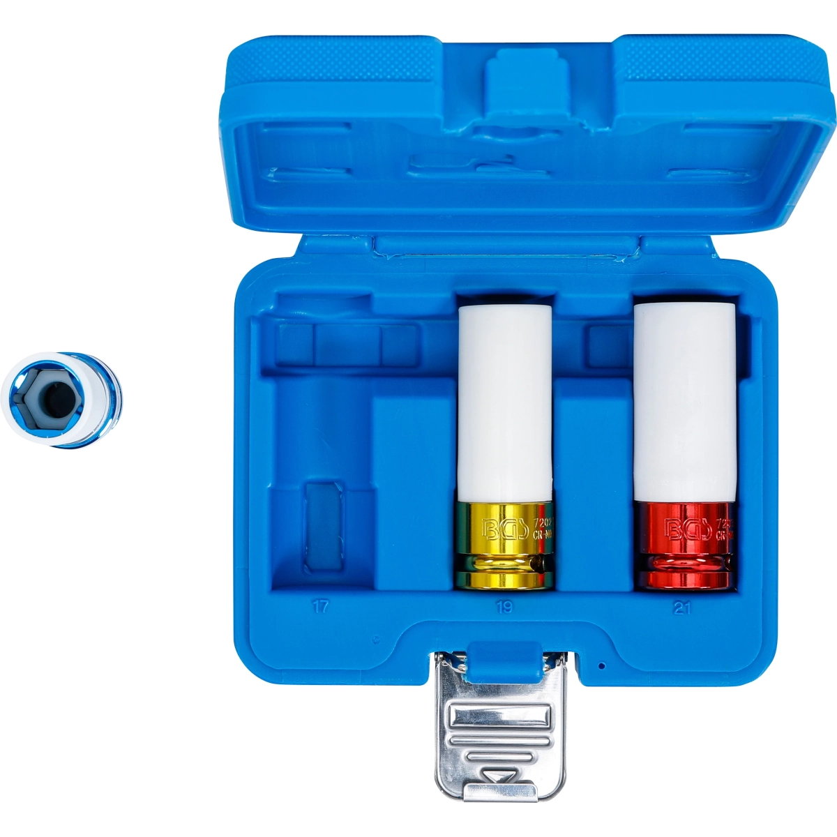 Foto 4 | 3 Dado Impacto Protector Plastico 1/2'' |17-19-21mm| Bgs 7200
