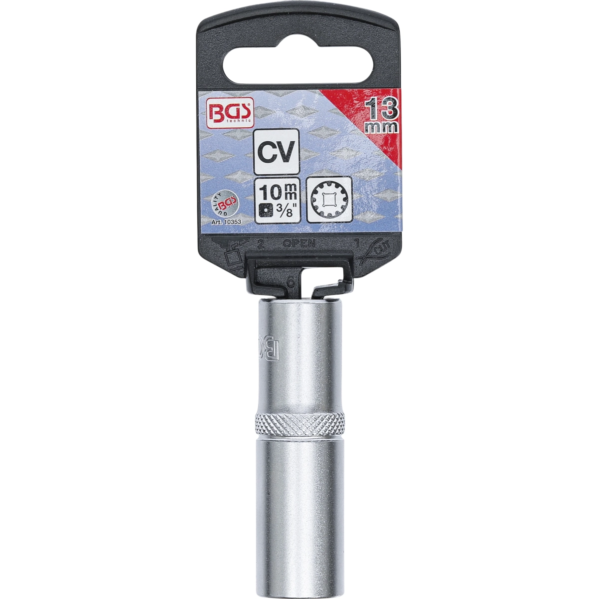 Foto 3 | Dado Largo Multiusos Gear Lock 3/8'' | 13 Mm | Bgs 10353
