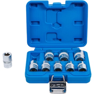 Foto 1 | Juego De Dados Largos E-torx 1/2'' | E10-e24 | Bgs 6425