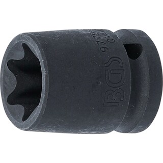 Foto 1 | Dado De Impacto E-torx | 12,5 Mm (1/2'') | E24 | Bgs 9779-24