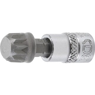 Foto 1 | Dado Con Punta Spline (xzn) | 1/4'' | M12 | Bgs 2507