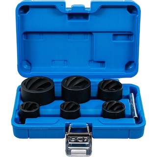 Foto 1 | 6 Pz Dado Extractor Tornillo |22-41mm |1/2'', 3/4'' | Bgs 5268