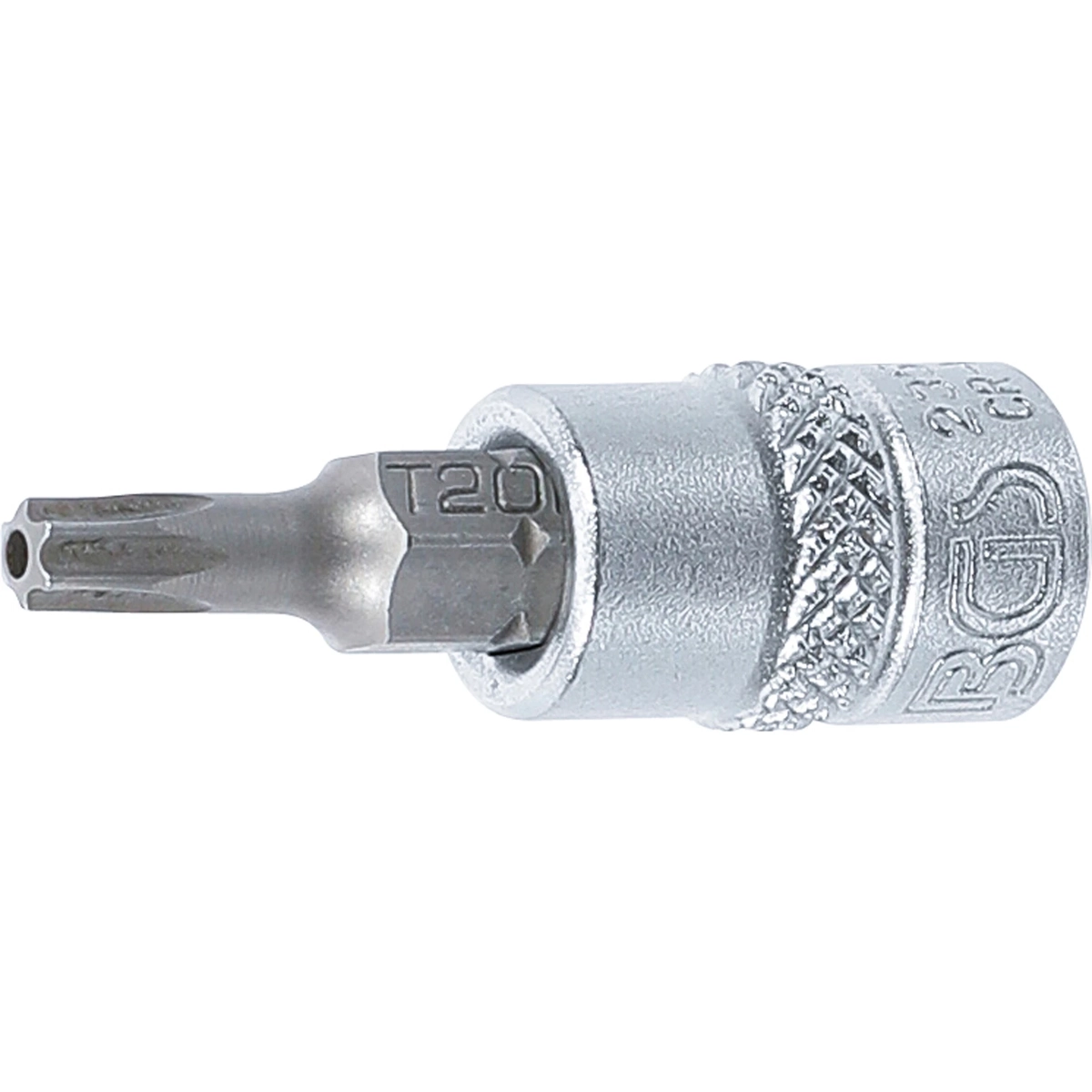 Dado Con Punta Torx | 1/4'' | Inviolable | T20 | Bgs 2359