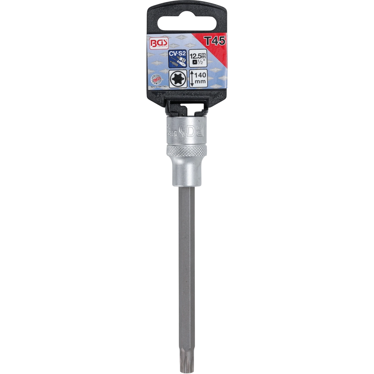 Foto 3 pulgar | Dado Con Punta Torx | 1/2'' | T45 | Bgs 5184-t45