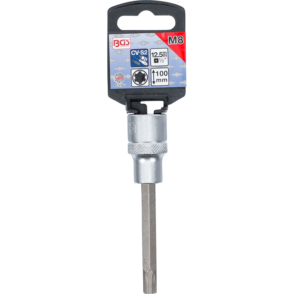 Foto 3 pulgar | Dado Con Punta Ribe | 1/2'' | M8 | Bgs 4163