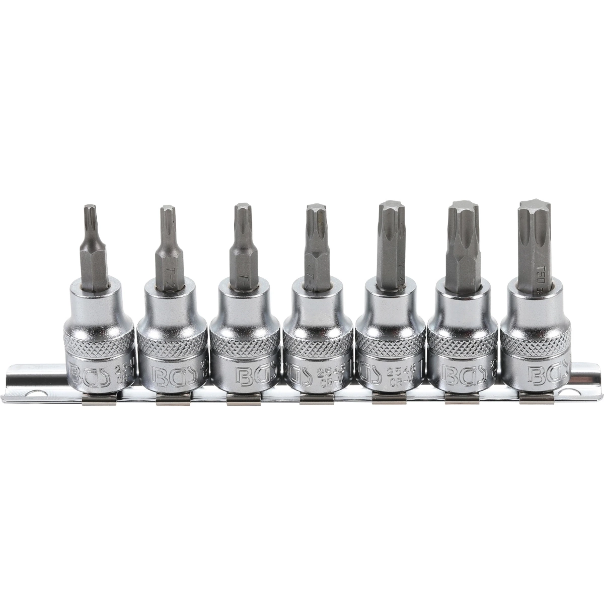 Juego Dados Con Puntas 3/8 |torx |t15-t50 | 7 Pzs | Bgs 5108