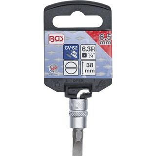 Foto 2 | Dado Con Punta Plana | 1/4'' | 6,5 Mm | Bgs 2495