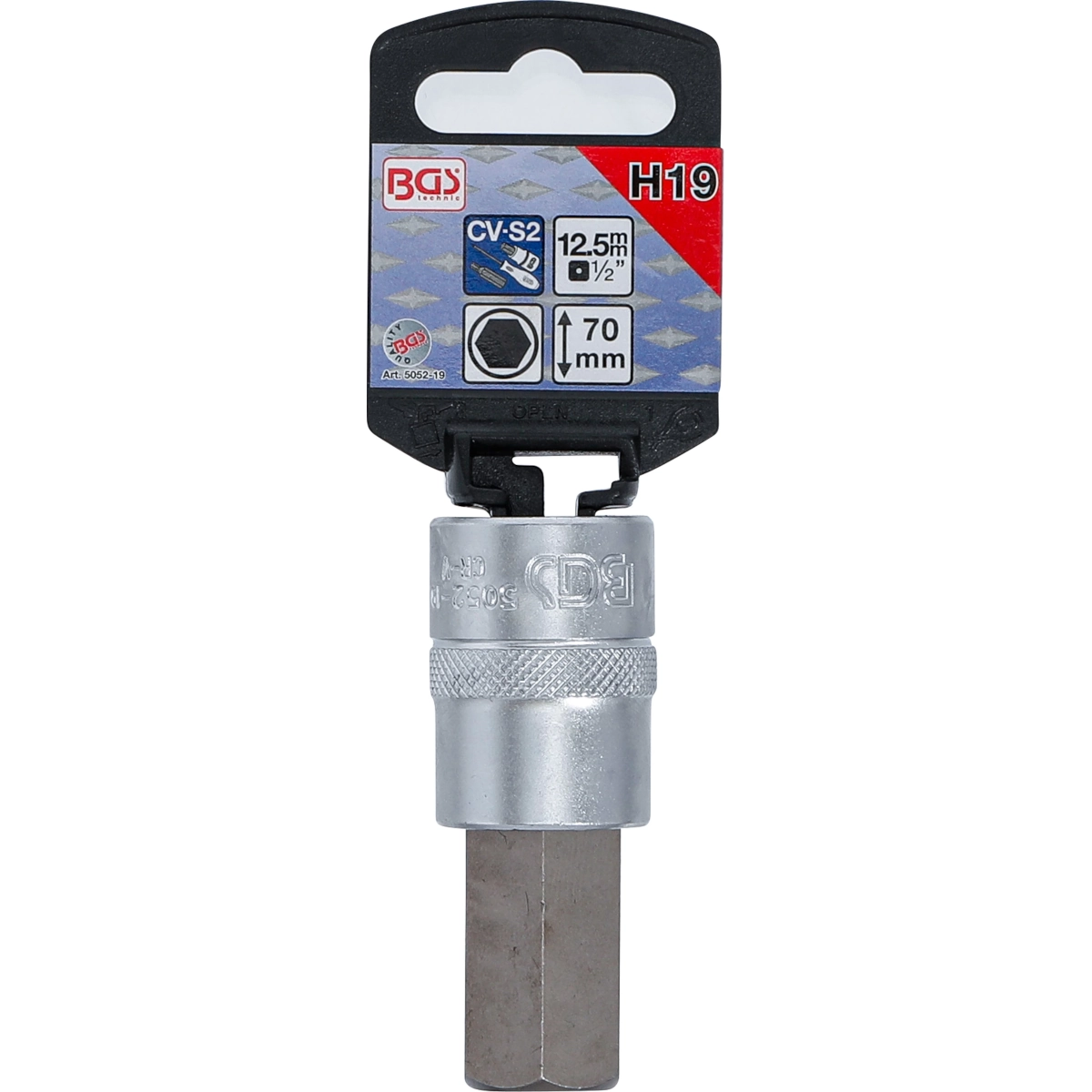 Foto 2 | Dado Con Punta Hexagonal | 1/2'' | 19 Mm | Bgs 5052-19