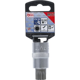 Foto 2 | Dado Con Punta Spline (xzn) | 1/2'' | M17 | Bgs 5180-m17