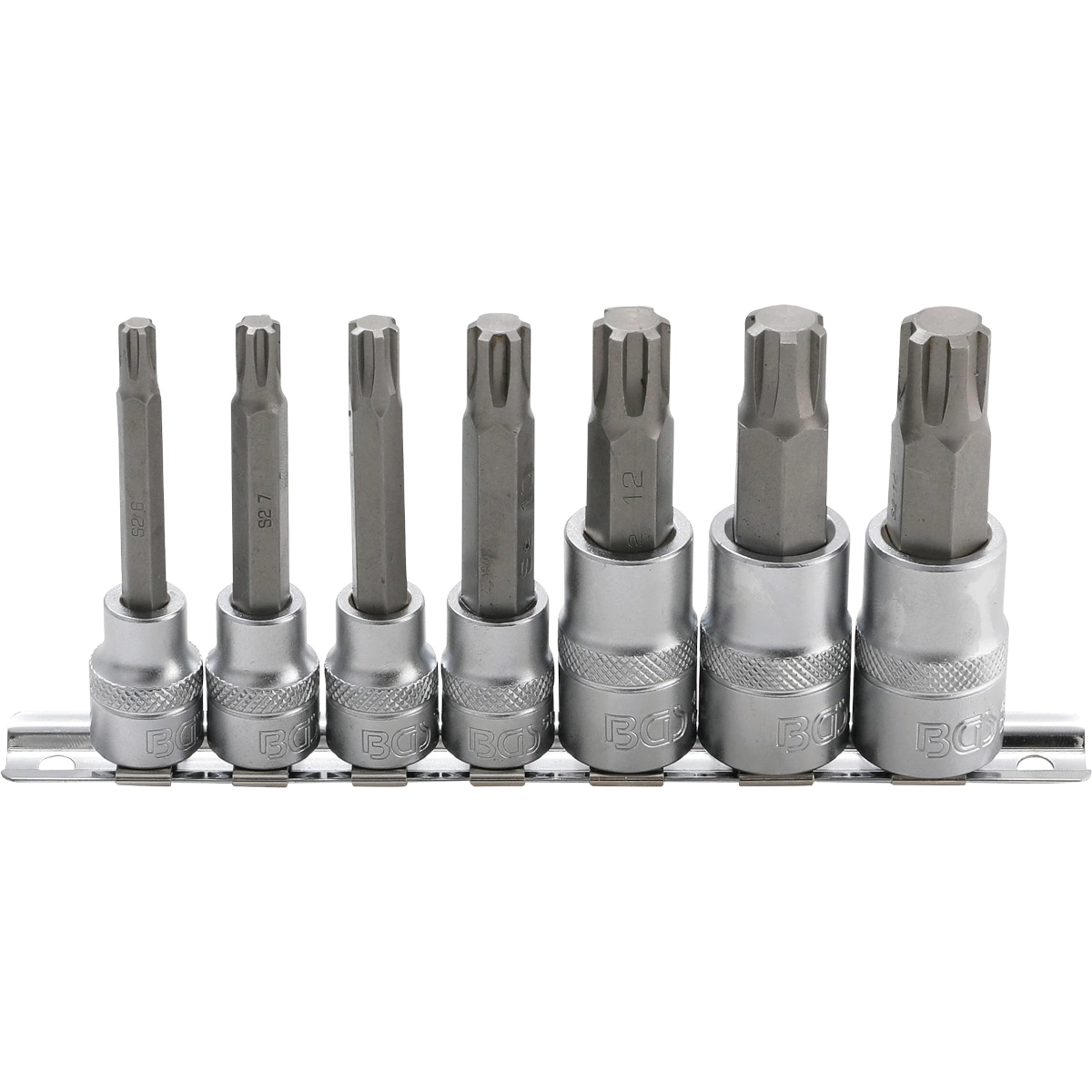 Foto 2 pulgar | Kit 7 Pz Dado Con Punta Ribe |3/8'', 1/2''| M6 - M14| Bgs 5185