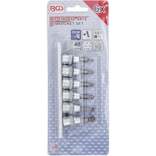 Foto 4 | Juego De Dados Con Punta 3/8 | Hexagonal 3 -8 Mm | Bgs 5109