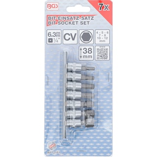 Foto 3 | Juego Dado Con Punta |1/4''| Hexágonal | 7 Pzs | Bgs 2161