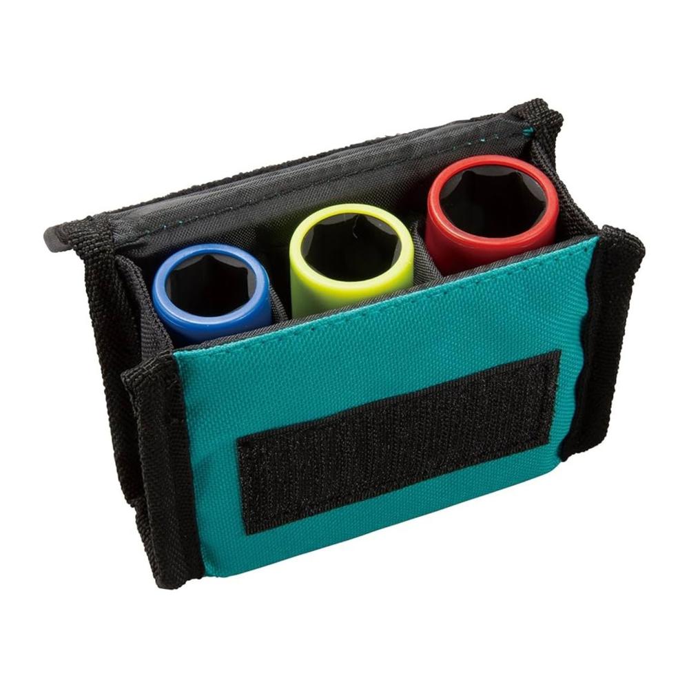 Foto 5 pulgar | Set Dados Impacto Makita Recubrimiento Plástico Cr-mo 3 Pzas
