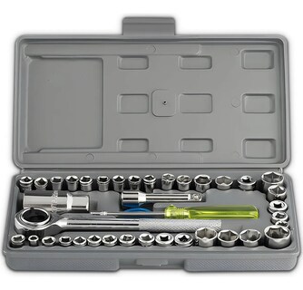 Foto 1 | Kits De Herramientas De Llave Kit Combinadas 40pzs