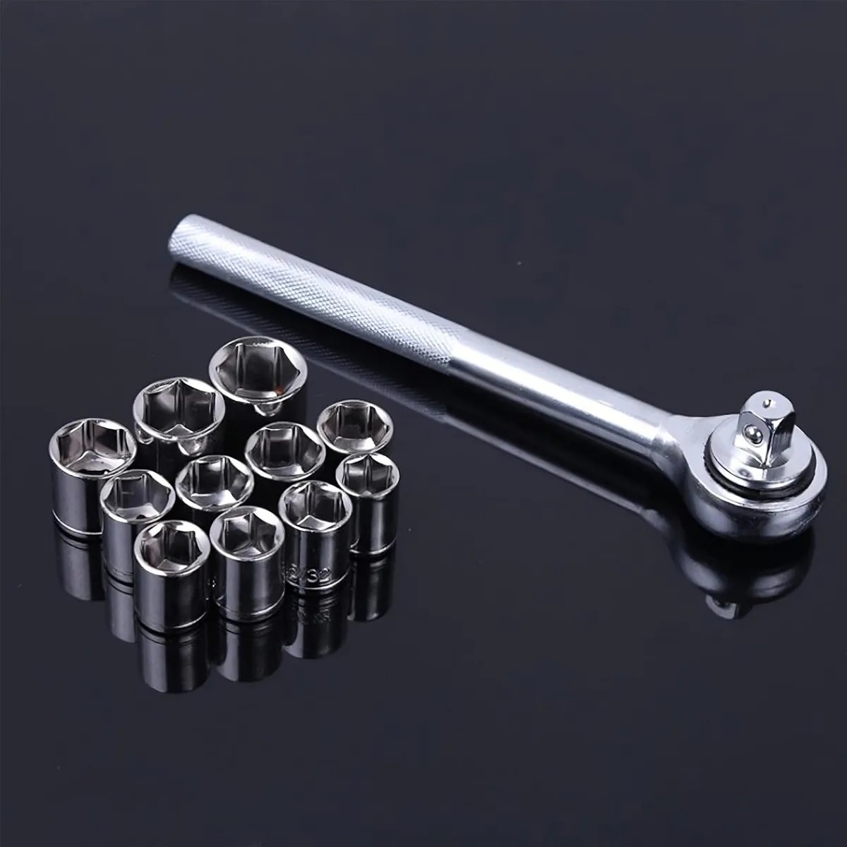 Foto 6 pulgar | Kits De Herramientas De Llave Kit Combinadas 40pzs