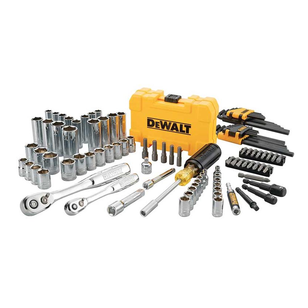 Foto 4 pulgar | Juego De Herramientas Mecánicas DeWalt 108 Piezas