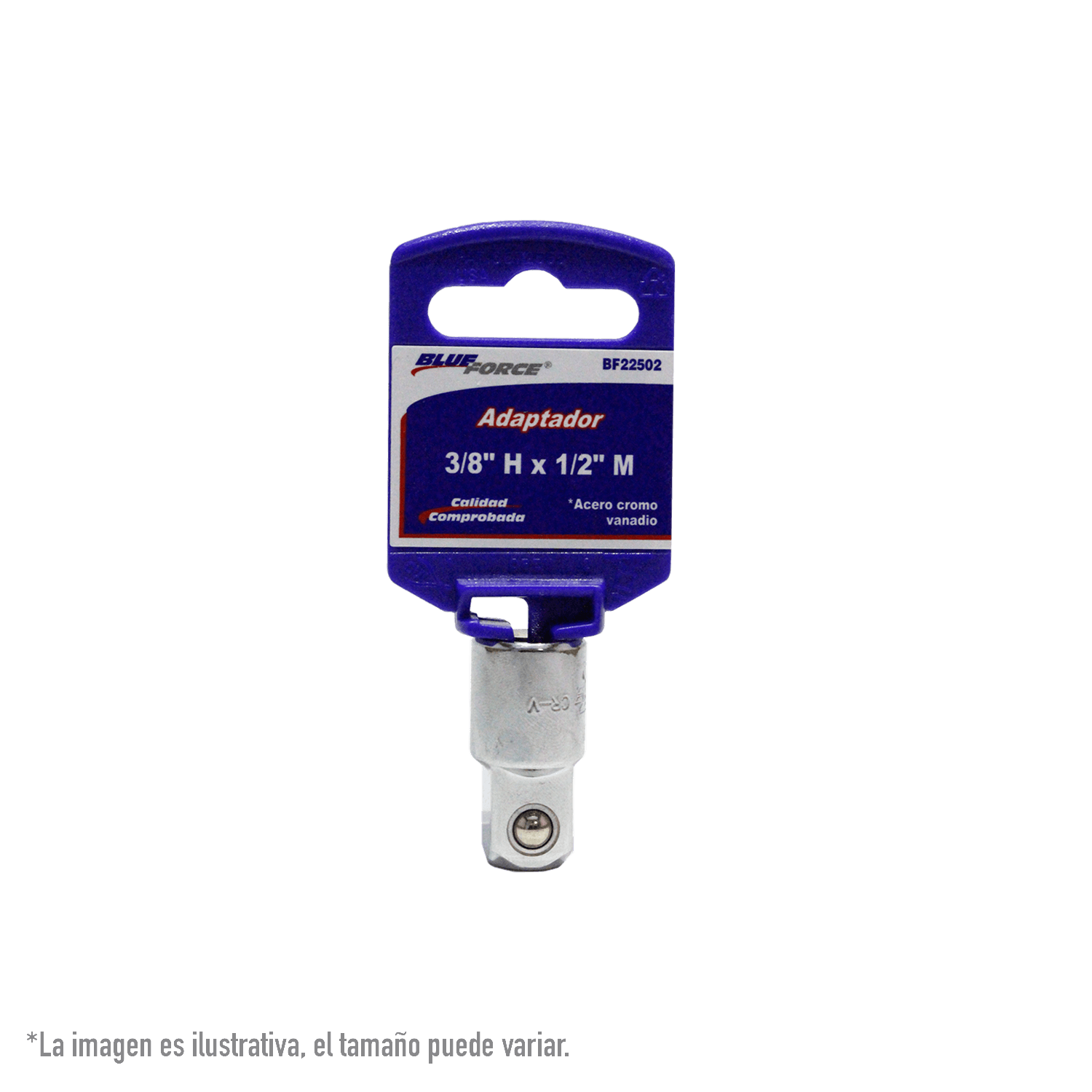 Adaptador Blue Force BF22502 3/8h X 1/2m