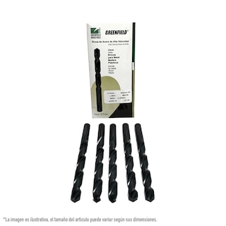 Foto 1 | Broca Zanco Recto Greenfield 292725 29/64 Plg