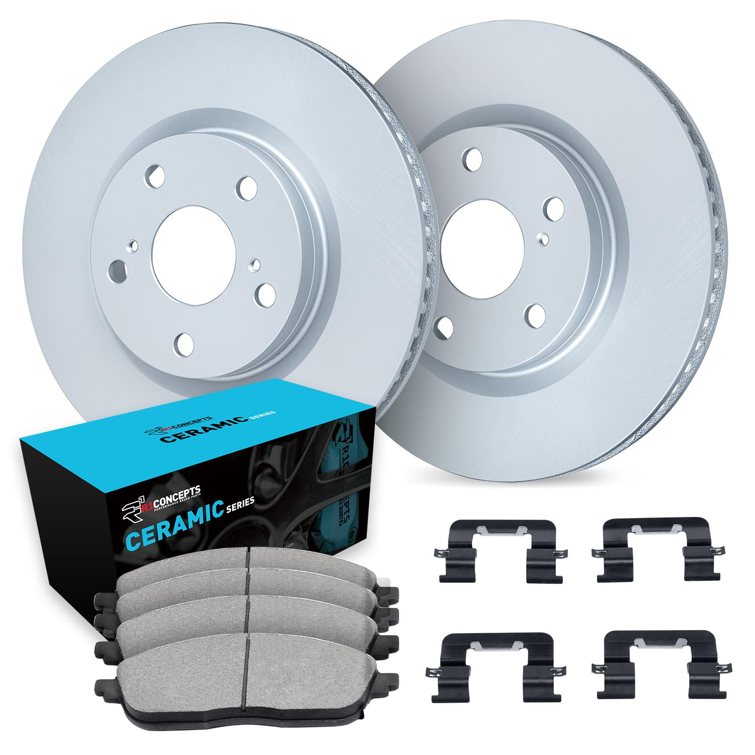 Foto 1 | Kit De Frenos R1 Concepts Delantero Y Trasero Para Dodge Caliber 07-12