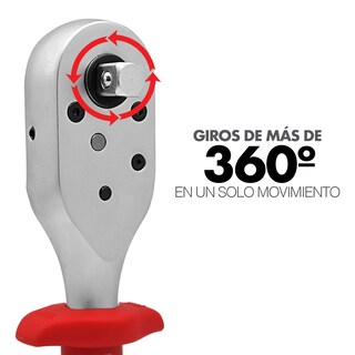 Foto 5 | Matraca Knova 3/8'' Doble Acción Cuadro Pasante