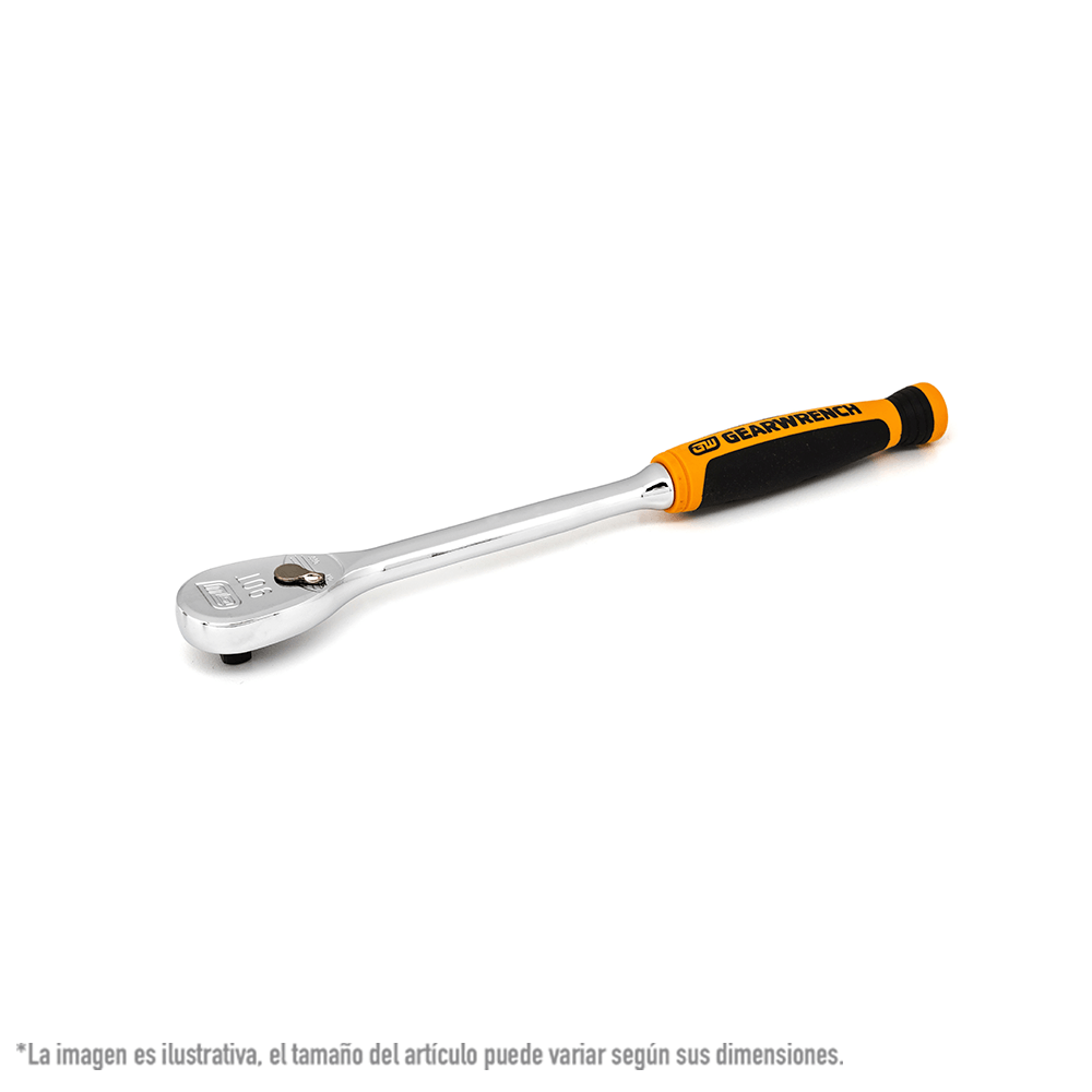 Foto 4 pulgar | Matraca 1/4 Plg Acojinada Larga 90d Gearwrench 81029t 8 Plg