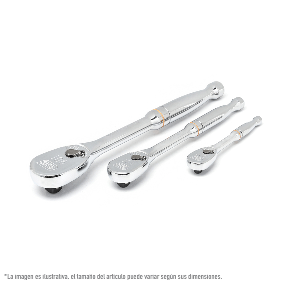 Foto 2 pulgar | Matracas De 1/4, 3/8 Y 1/2 Plg Gearwrench 81206t 90 Dientes