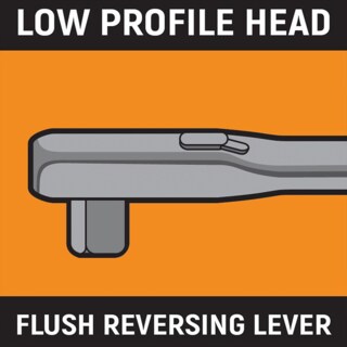 Foto 5 | Matracas De 1/4, 3/8 Y 1/2 Plg Gearwrench 81206t 90 Dientes
