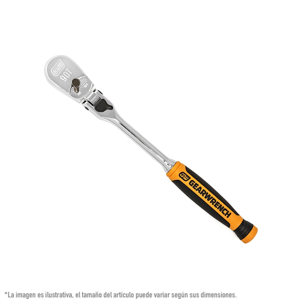 Matraca 1/4 Plg Flexible 90d Gearwrench 81016t 8.1/4 Plg $1,261