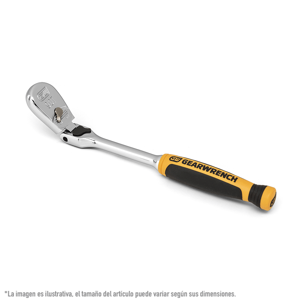 Foto 3 pulgar | Matraca 1/4 Plg Flexible 90d Gearwrench 81016t 8.1/4 Plg