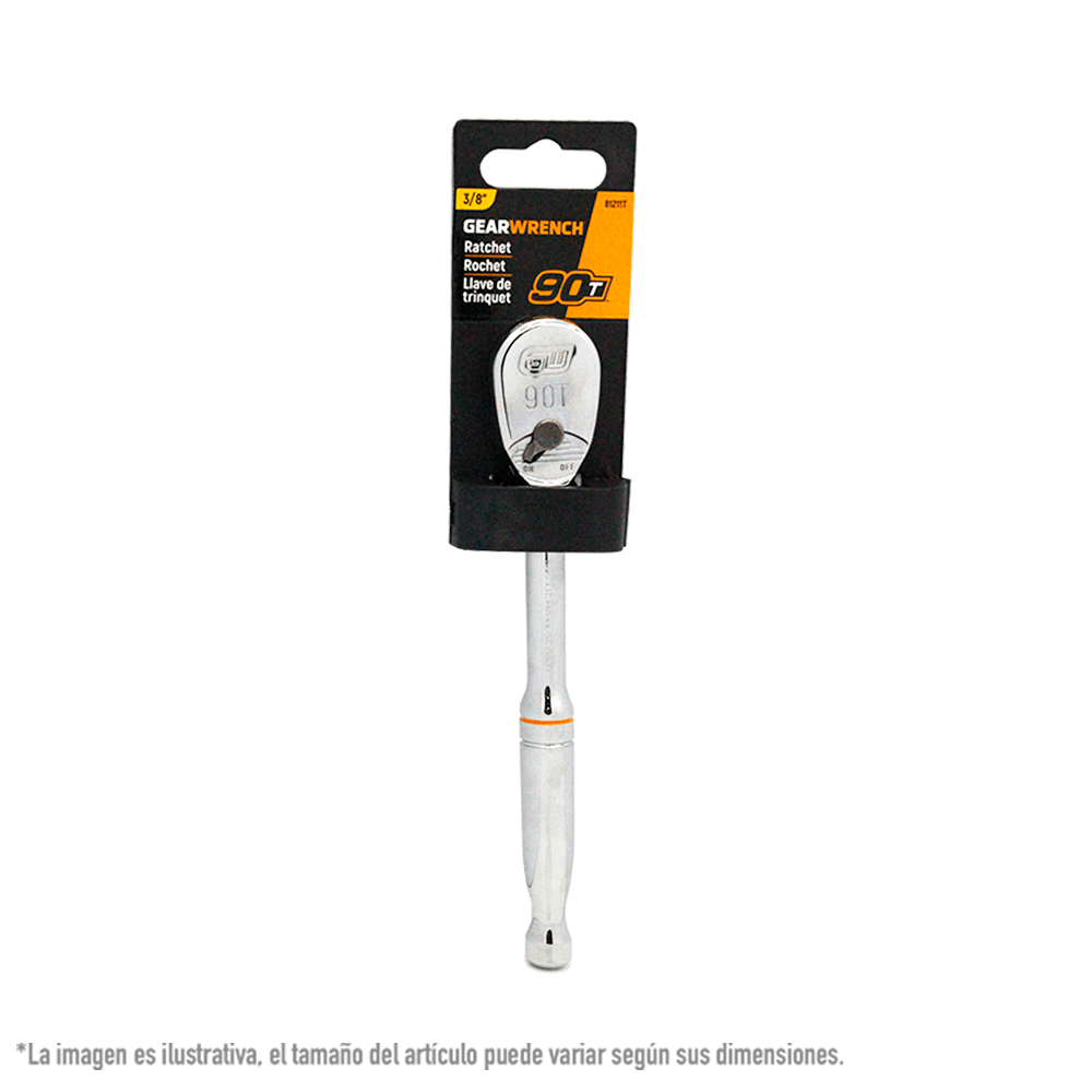 Foto 2 pulgar | Matraca Forma De Lágrima De 3/8 Plg Gearwrench 81211f 84d
