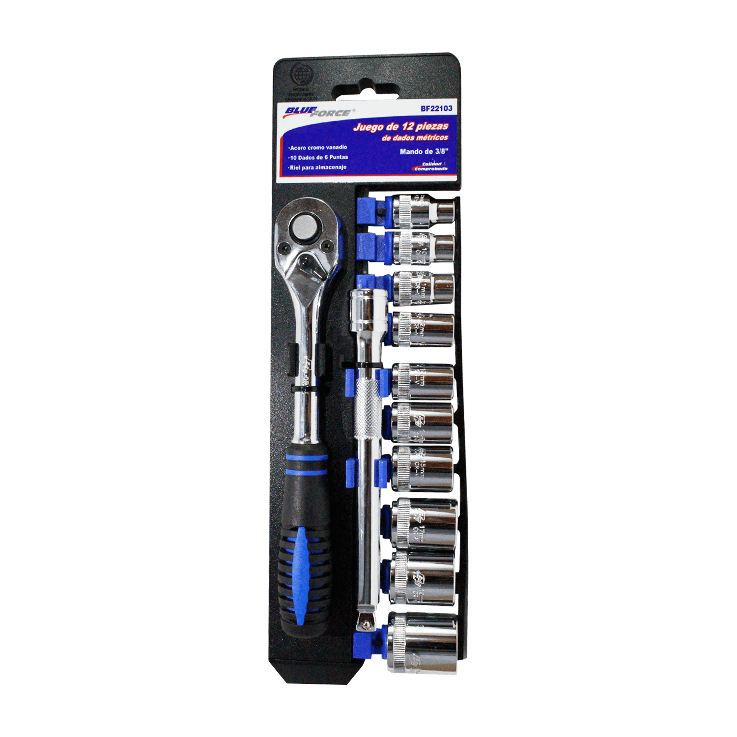 Matraca y Dados Blue Force Bf22103 3/8