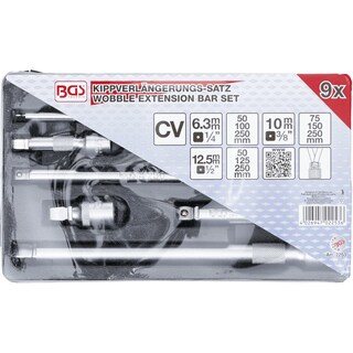 Foto 2 | Juego De Extensiones | 1/4, 3/8, 1/2 | 9 Pz | Bgs 2253