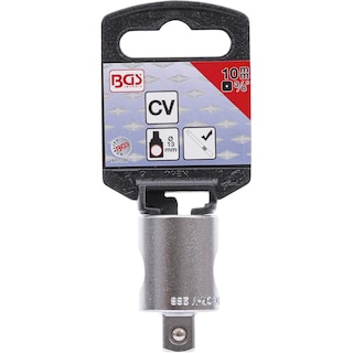 Foto 2 | Adaptador De Mango Corredizo Para Extensiones | Cuadrado Exterior 10 Mm (3/8'') | Bgs 288