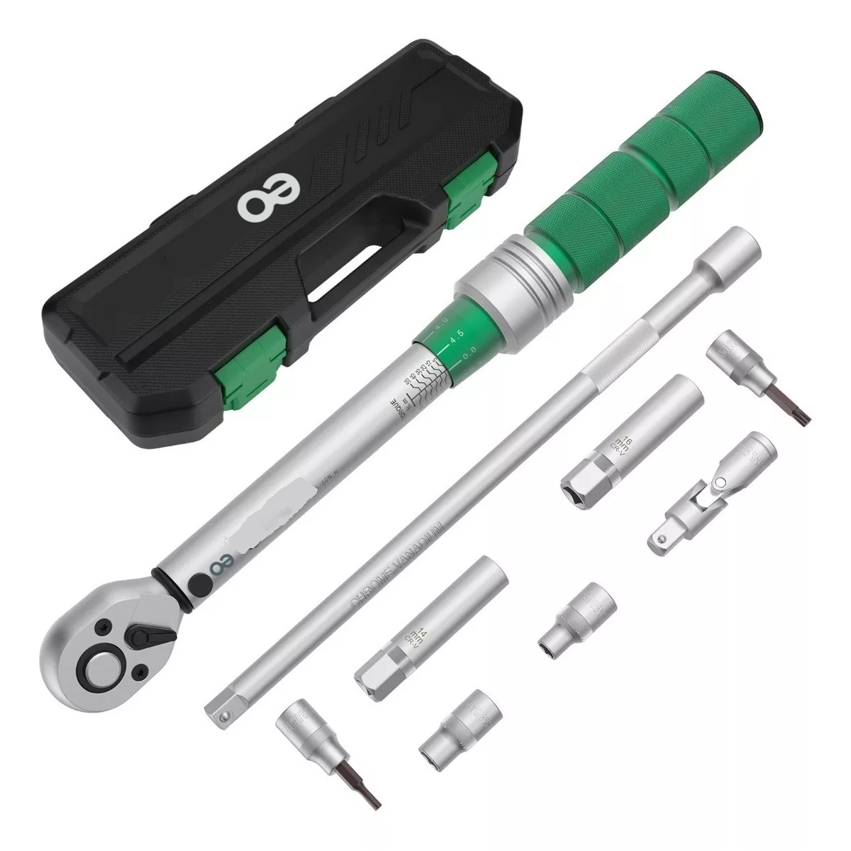 Foto 3 pulgar | Llave Dinamométrica 3/8'' 5-45 Ft-lb Llave De Torque Eo Safe Imports Esi-7013-1 Verde