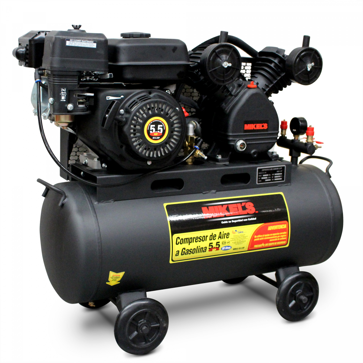 Foto 3 | Compresor de Aire 5.5 Hp Motor a Gasolina - 60 l