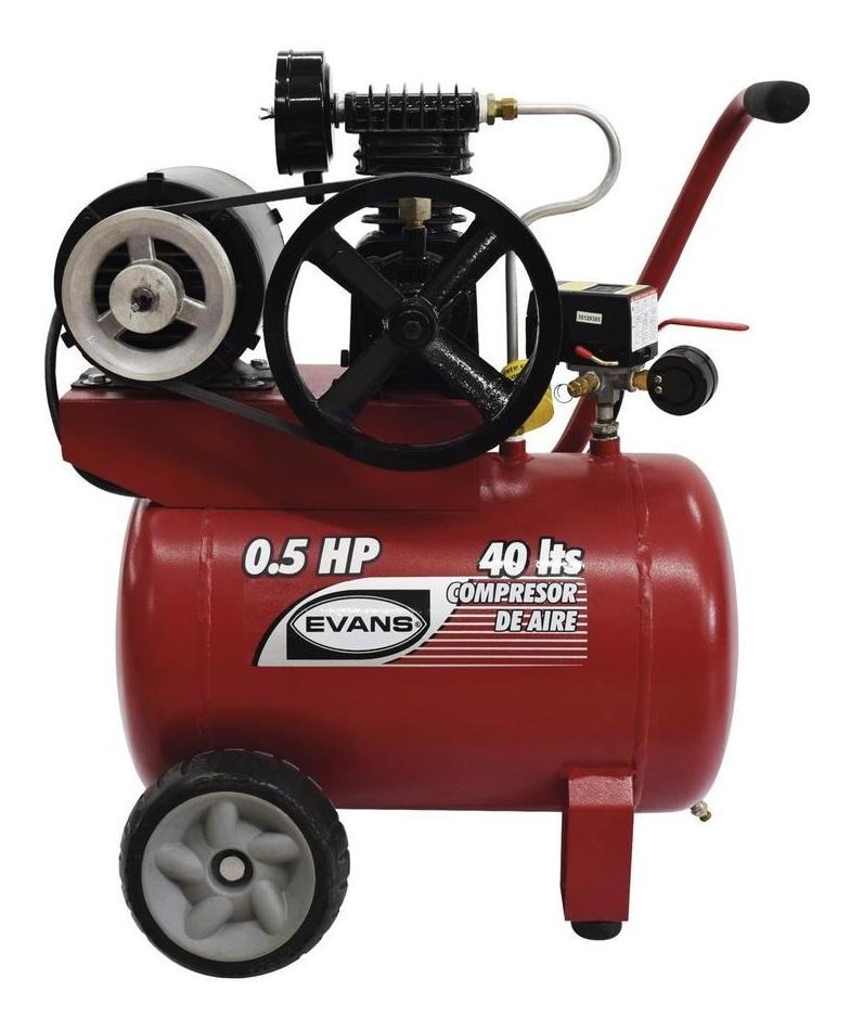 Compresor 1 Etapa 1/2hp 40l Evans