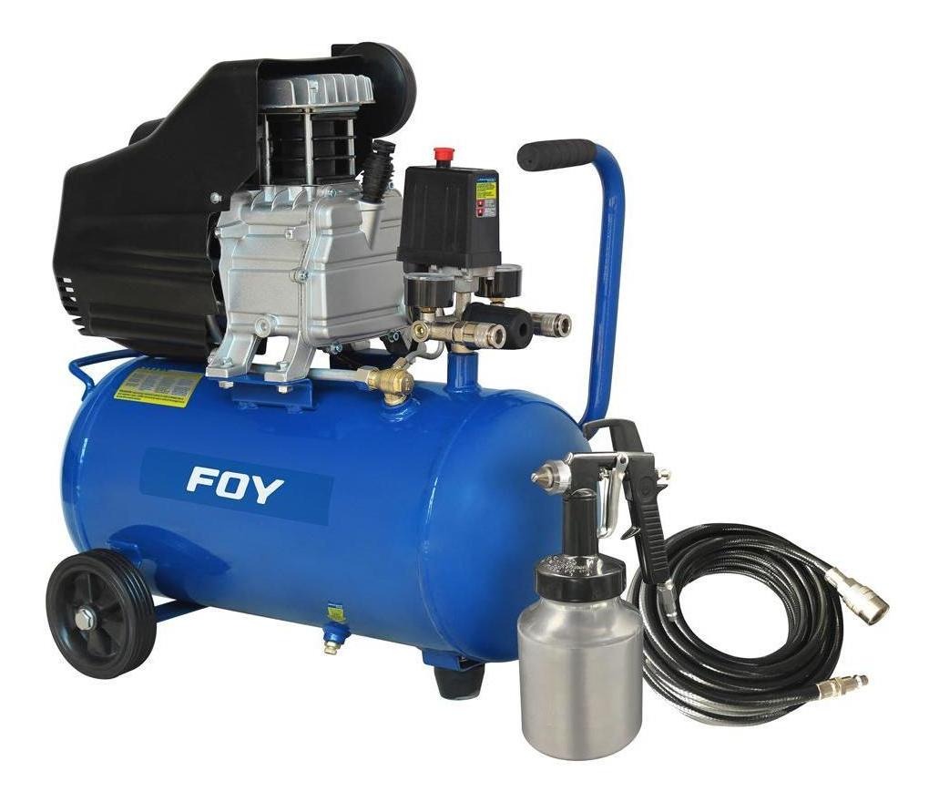 Compresor de Aire de 25 Litros 1,5 Hp Foy Comp325k