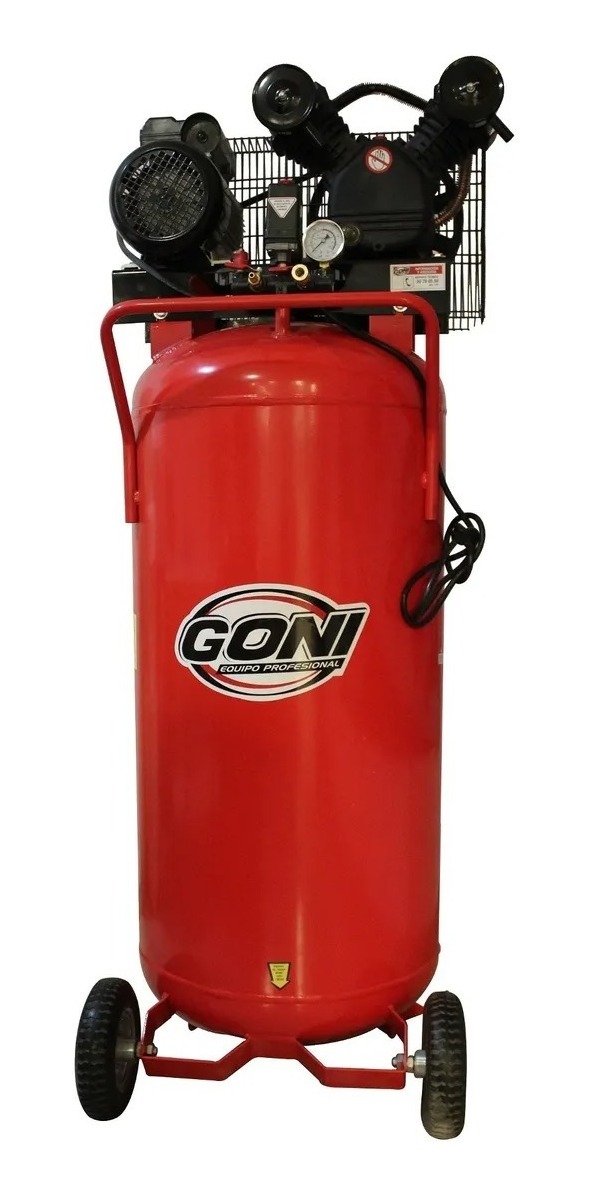 Compresor De Aire Eléctrico Goni 990 Rojo 127v