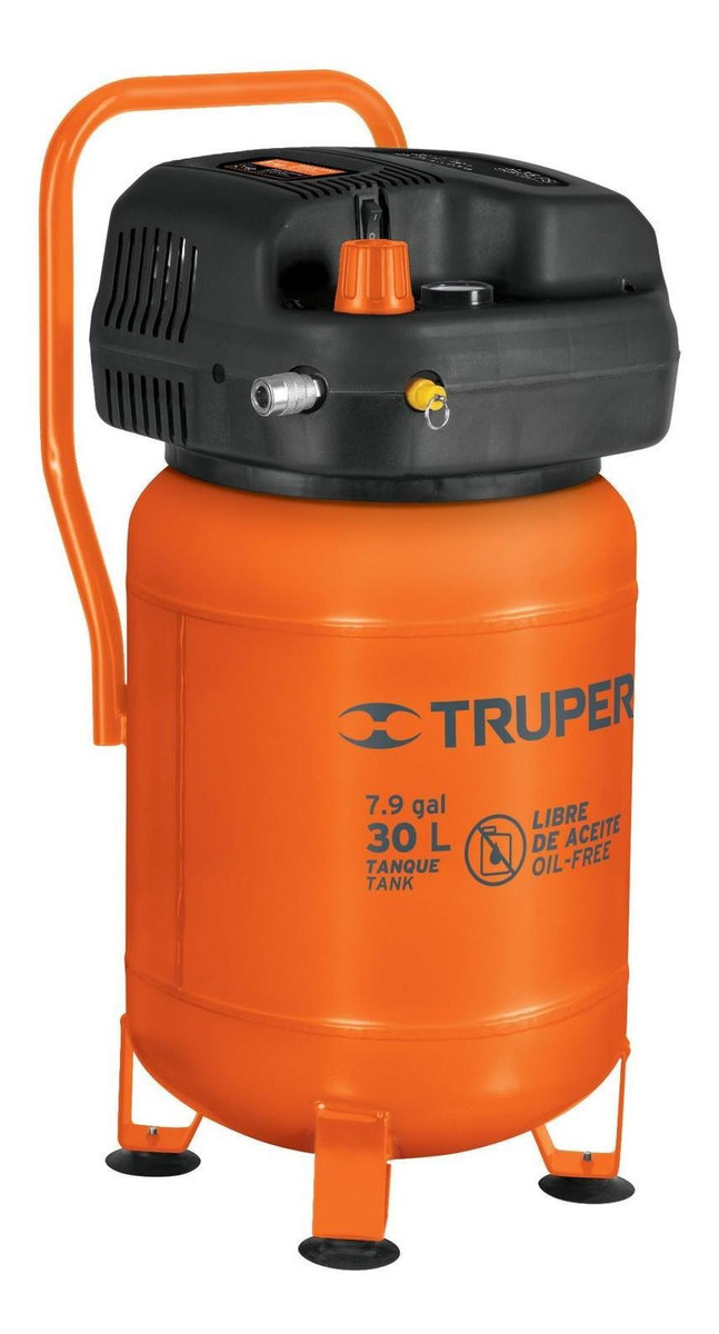 Compresor De Aire Libre De Aceite 30l Truper 13836