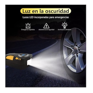 Foto 2 | Compresor de Aire Inflador Llantas Bomba Portátil 12v 150psi Esi-6639 color Negro