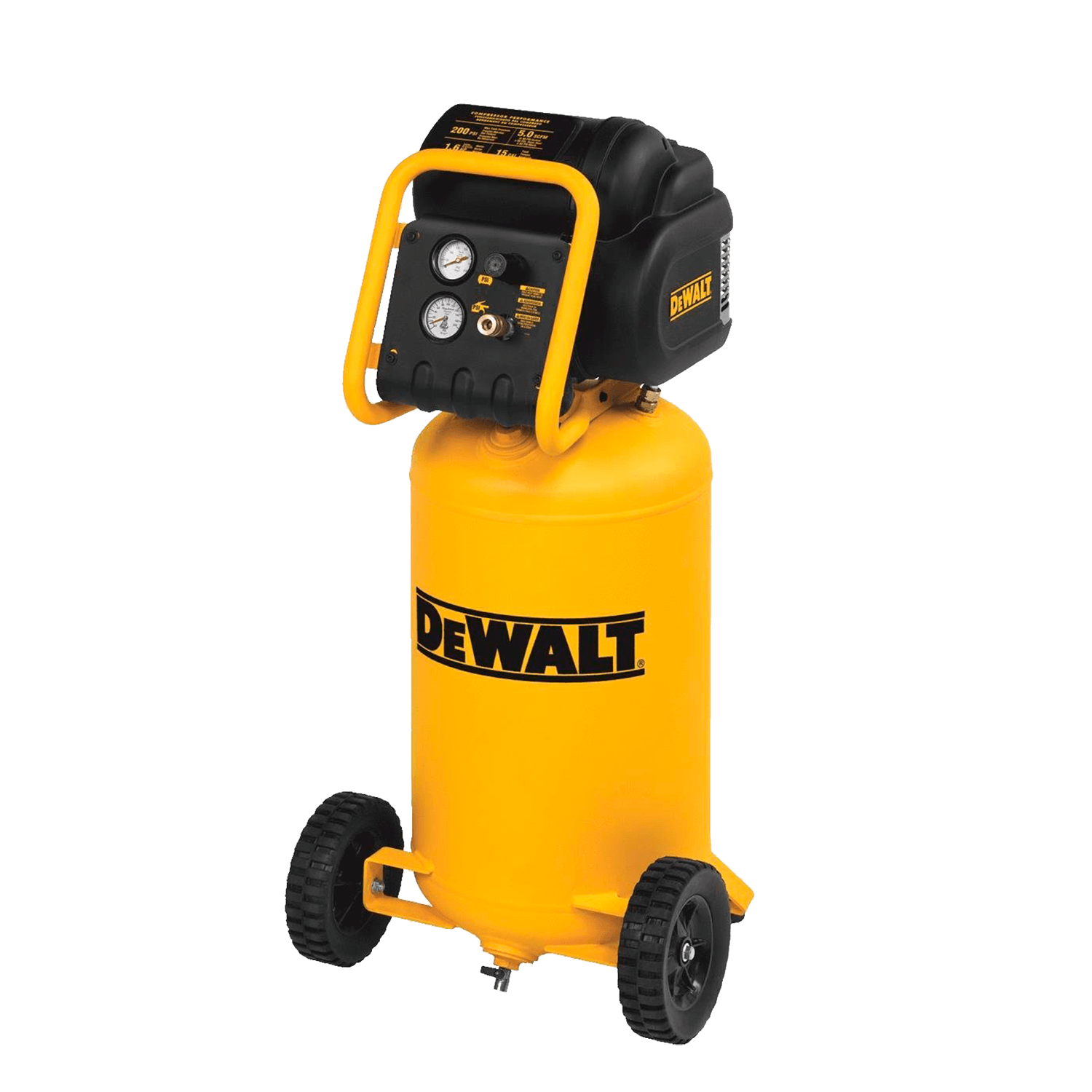 Compresor Alta Presión Dewalt 1.6 hp 15 Gal