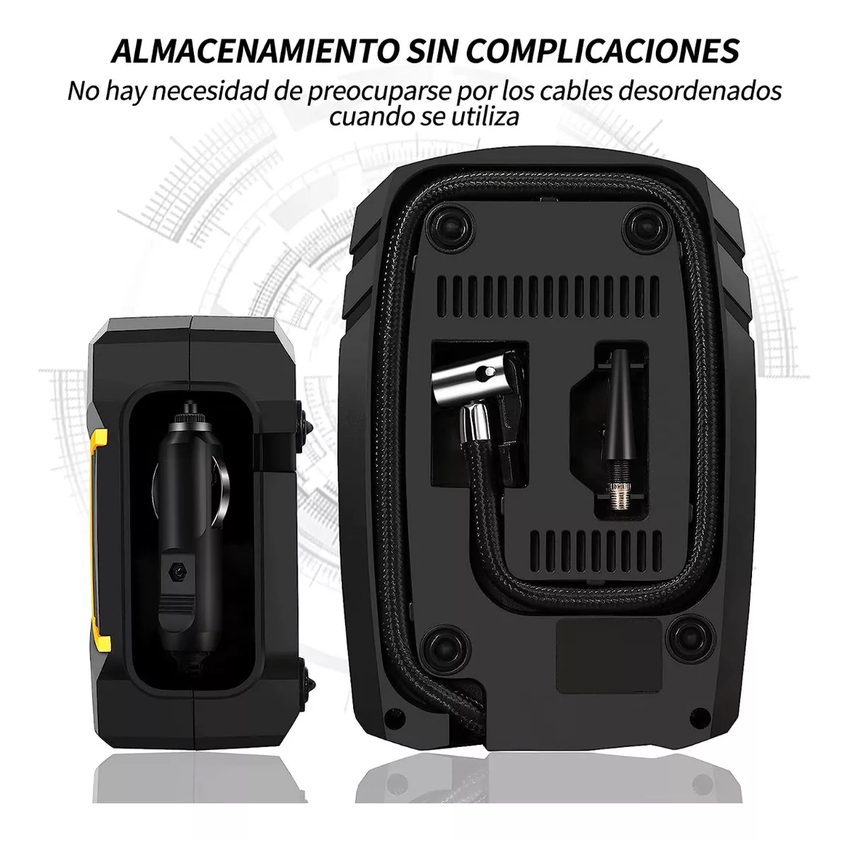 Foto 2 | Compresor de Aire Portátil Eo Safe Imports Esi-11808 Negro