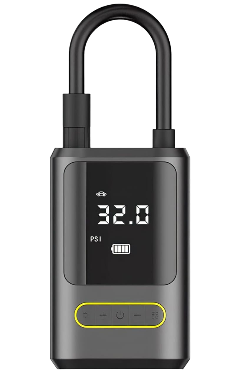 Compresor De Aire Portatil 80w Inflador De Llantas Bomba $1,078