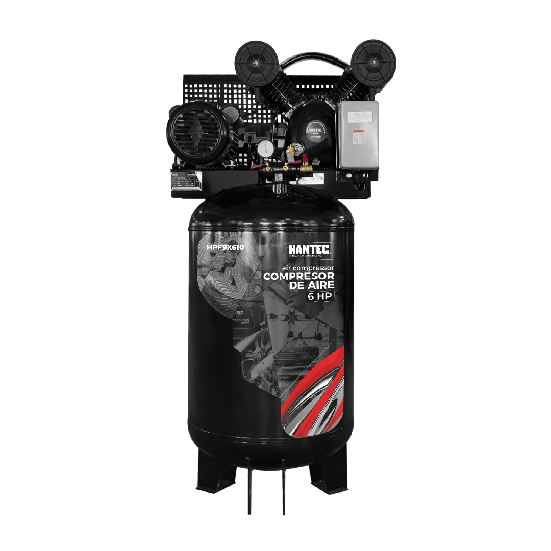 Foto 1 | Compresor De Aire Hantec Pistonforce 300 L 6 Hp 110v